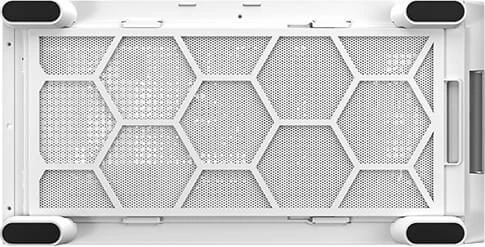 Antec Flux, weiß/braun, Glasfenster