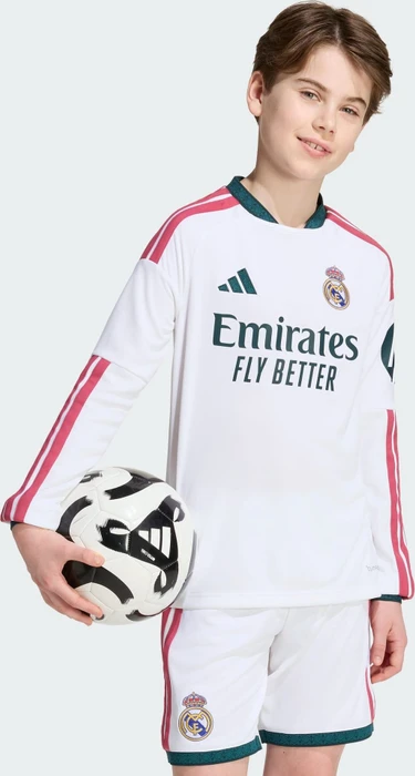 adidas Real Madrid 2026/2027 Heimtrikot langarm (Junior)