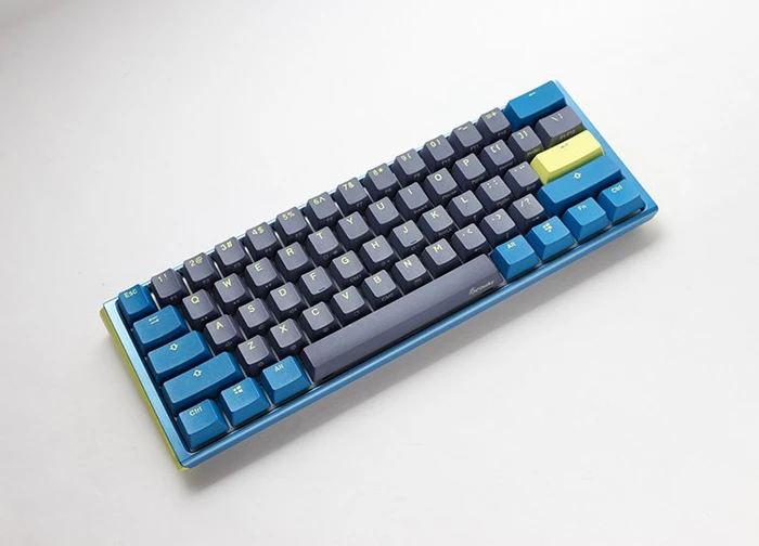 Ducky One 3 DayBreak Mini PBT blau, LEDs RGB, MX SPEED RGB Silver, USB, DE