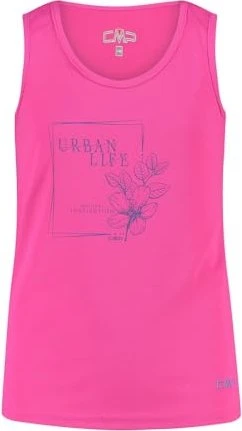 CMP Grafik Funktionsshirt ärmellos fuxia (Junior)
