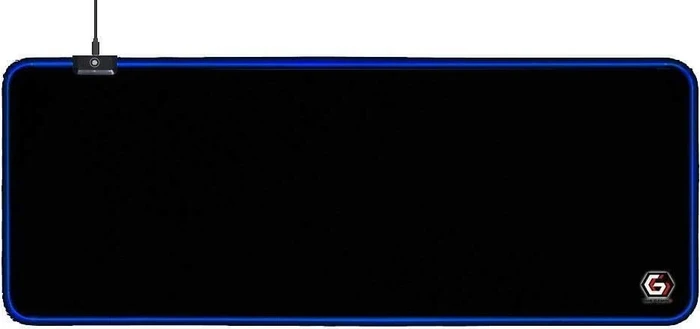 Gembird MP-GAMELED-L, LED Gaming Mauspad, 800x300mm, schwarz