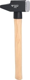 Brilliant Tools Schlosserhammer Hickorystiel, 1.60kg französische Form