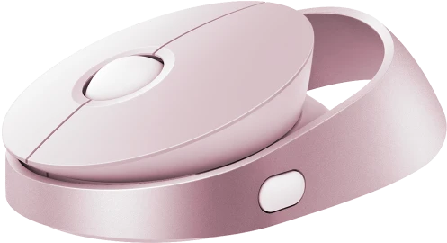 Rapoo Ralemo Air 1 Multi-mode Wireless Charging Mouse rosa, USB/Bluetooth