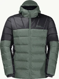 Jack Wolfskin Nebelhorn Down Hoody Funktionsjacke hedge green (Herren)