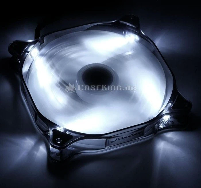 Cougar CFD LED D14HB-W weiß, 140mm