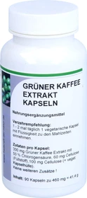 Reinhildis-Apotheke Grüner Kaffee Extrakt Kapseln, 90 Stück