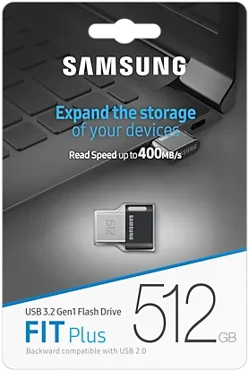 Samsung FIT Plus 2024 512GB, USB-A, USB 3.2 Gen 1×1