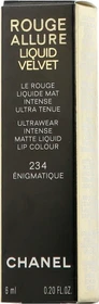 Chanel Rouge Allure Liquid Velvet Lipstick 234 énigmatique, 6ml