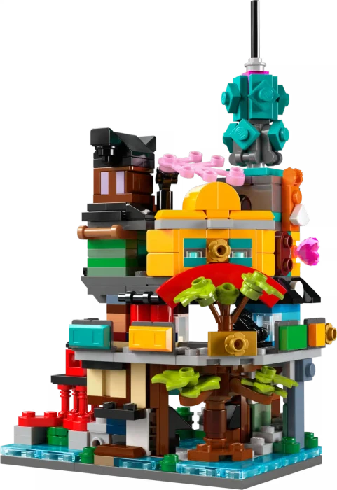 LEGO Ninjago - Mikromodell der Gärten von Ninjago City