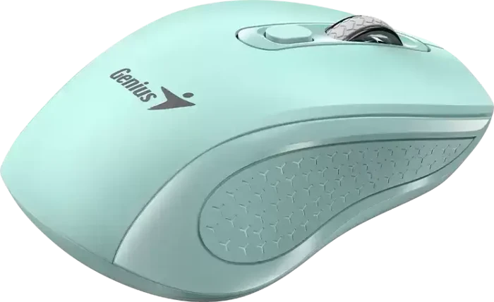 Genius NX-8025S Copilot Wireless Silent Mouse, Aquamarine, USB