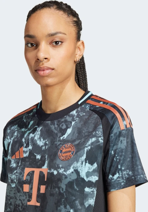 adidas FC Bayern München 2024/2025 Auswärtstrikot kurzarm (Damen)