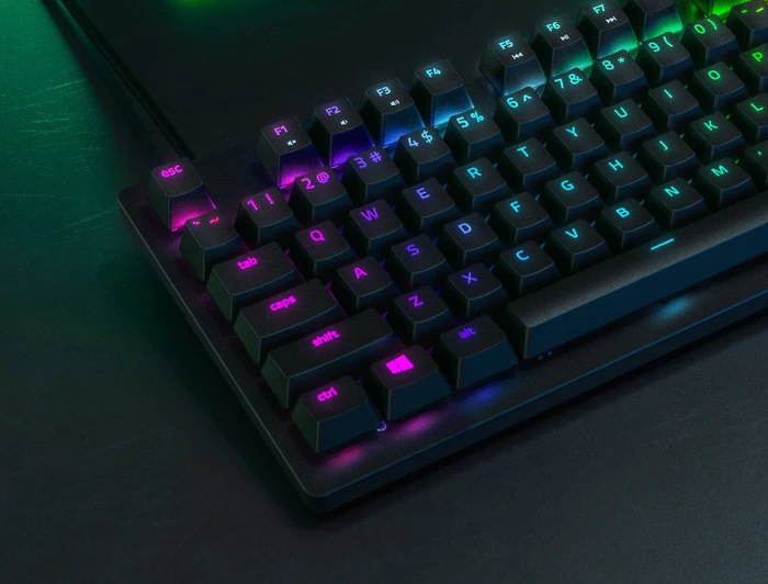 Razer Huntsman Tournament Edition, TKL, Razer Linear Optical RED, USB, DE