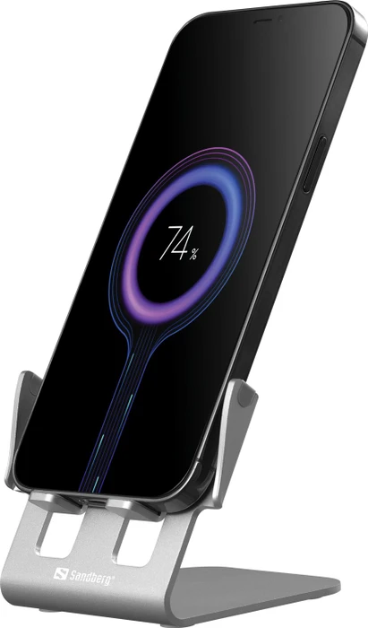 Sandberg Wireless Charger Stand 15W grau