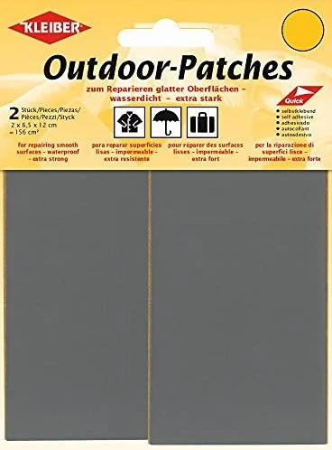 Kleiber Outdoor Patches Reparatur-Flicken hellgrau