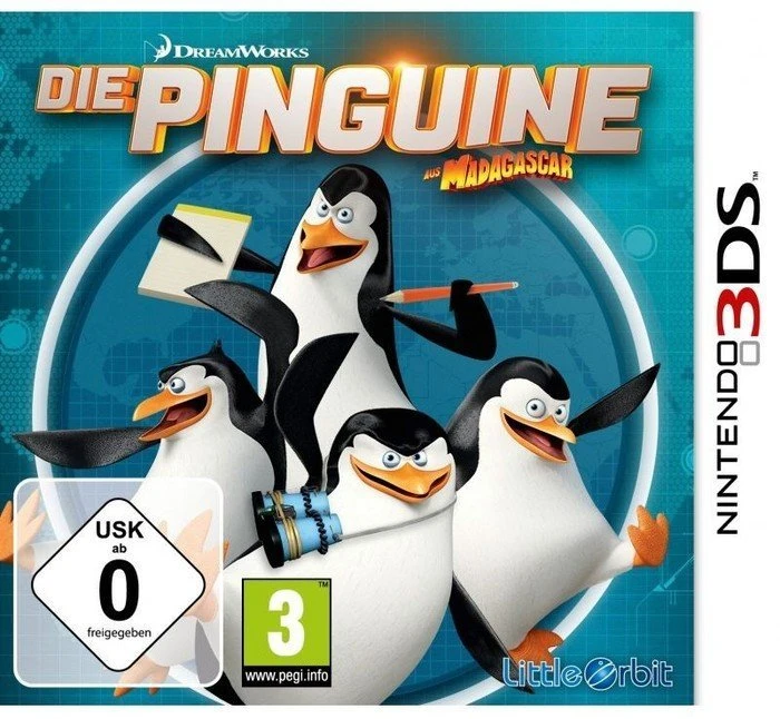 Die Pinguine aus Madagascar (3DS)