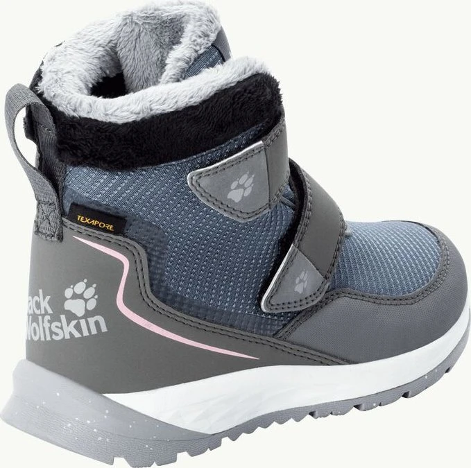 Jack Wolfskin Polar Wolf Texapore Mid VC K pebble grey/off white (Junior)