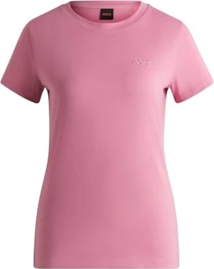 Hugo Boss Logo T-Shirt kurzarm open purple (Damen)