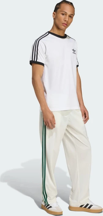 adidas Adicolor Classics Firebird Trainingshose lang off white/collegiate green (Herren)