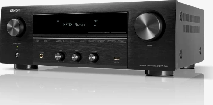 Teufel Definion 3S + Denon DRA-900H weiß / schwarz