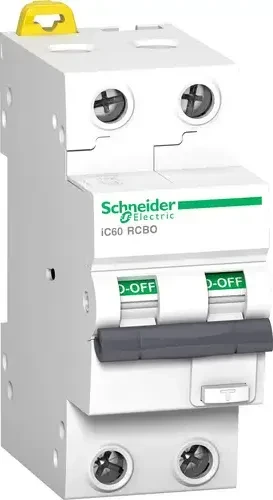 Schneider Electric FI/LS-Schalter iC60H, 2P, 25A, C-Char., 30mA, Typ A SI, 10kA