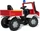 rolly toys rollyFire Unimog Tretauto mit Zweigangschaltung, Bremse und Blaulicht rot (036639)