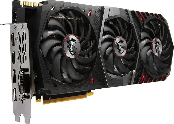MSI GeForce GTX 1080 Ti Gaming X Trio, 11GB GDDR5X, DVI, 2x HDMI, 2x DP