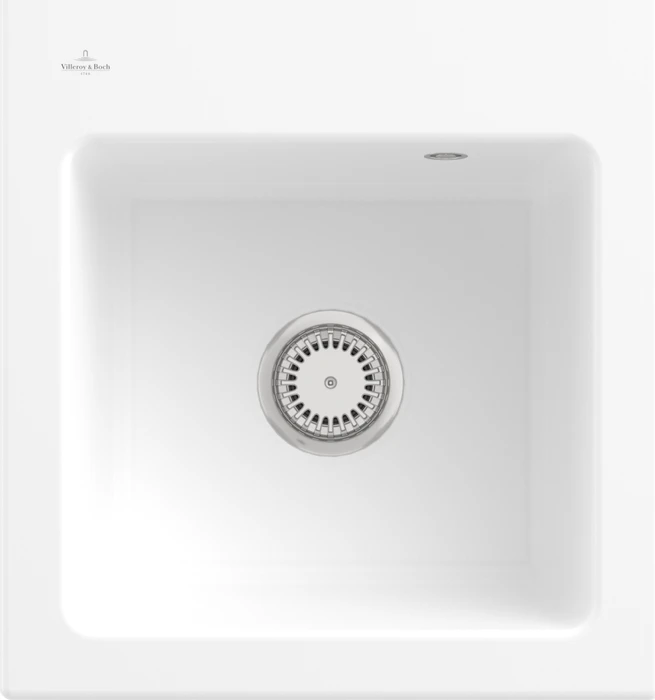 Villeroy & Boch Subway 45 XS Einbau Becken mittig stone white