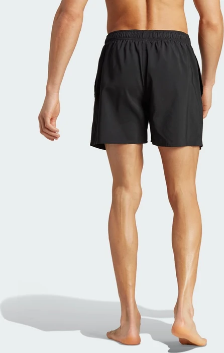 adidas Solid CLX Short-Length Badeshorts black/lucid lemon (Herren)