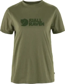 Fjällräven Logo Funktionsshirt kurzarm grün (Damen)