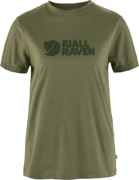 Fjällräven Logo Funktionsshirt kurzarm grün (Damen)