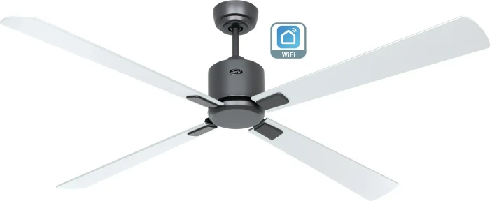 CasaFan Eco Neo III 152 BG-WN/SI WiFi Deckenventilator wenge/silber/basaltgrau