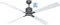 CasaFan Eco Neo III 152 BG-WN/SI WiFi Deckenventilator wenge/silber/basaltgrau Vorschaubild