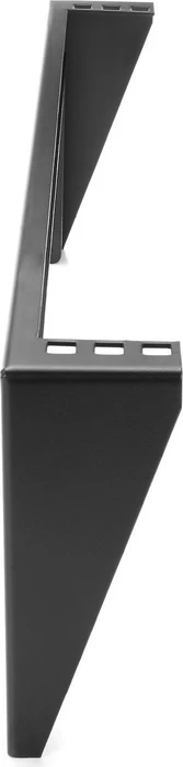 StarTech RK119WALLV, Wandmontage Halterung für Patch Panel, schwarz, 1HE