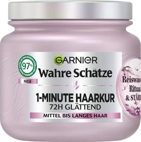 Garnier Wahre Schätze 1-Minute Haarkur Reiswasser Ritual & Stärke, 340ml