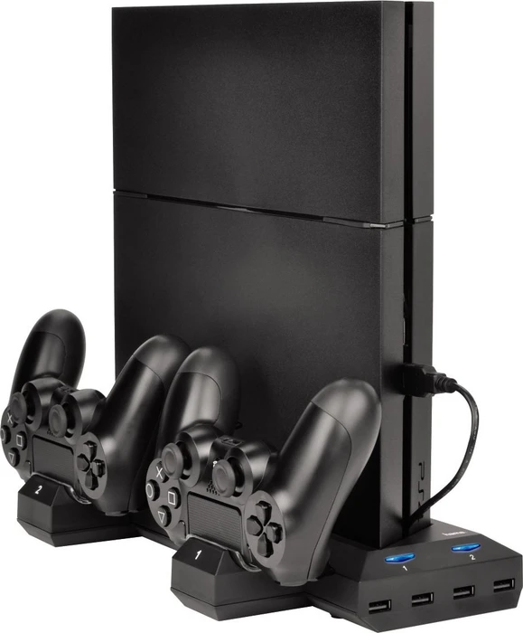 Hama Multistand Charger Bluelight Ladestation (PS4)