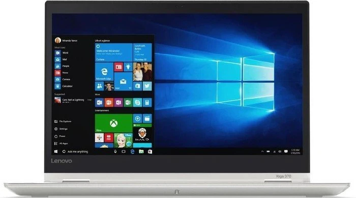 Lenovo ThinkPad Yoga 370, silber, Core i7-7500U, 8GB RAM, 512GB SSD, DE