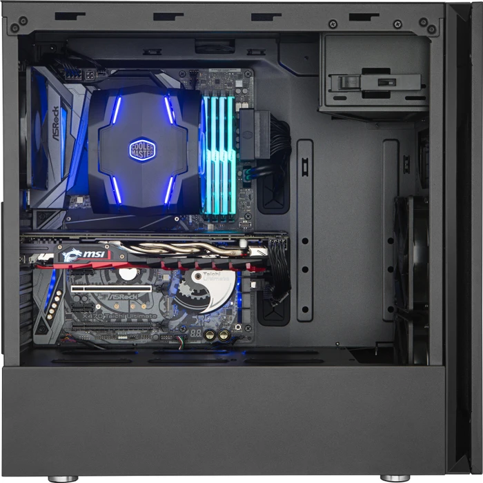 Cooler Master Silencio S600, Glasfenster, schallgedämmt