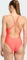 adidas 3-Streifen C-Back Badeanzug solar turbo/frozen turbo (Damen) Vorschaubild