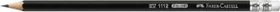Faber-Castell SV 1112 HB Bleistift HB graphit, schwarz, Radierer