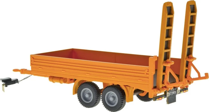 Viessmann - Spur H0 - CarMotion - Tandem Tieflader kommunalorange