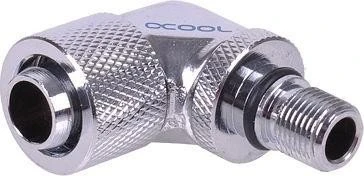 Alphacool 90° Auslass-Adapter auf 13/10 für Eheim 1046 verchromt