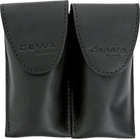Gewa Mundstücktasche Crazy Horse Trompete Double Black