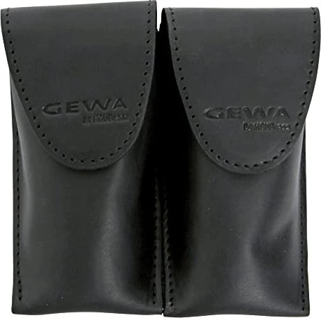 Gewa Mundstücktasche Crazy Horse Trompete Double Black