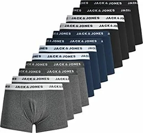 Jack & Jones 12er Pack Boxer Briefs schwarz (Herren)