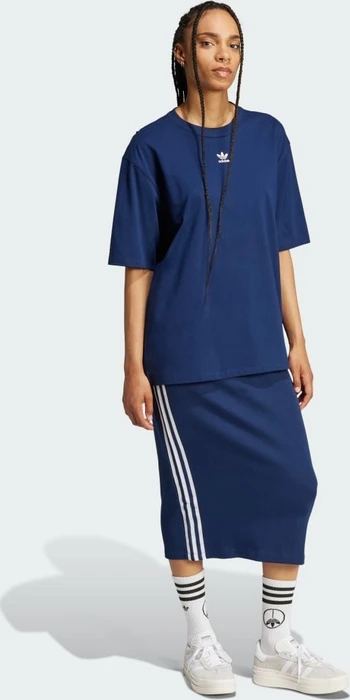 adidas Essentials Boyfriend T-Shirt kurzarm night indigo (Damen)