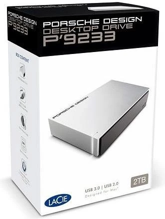 LaCie Porsche Design P'9233, 8TB, USB 3.0 Micro-B