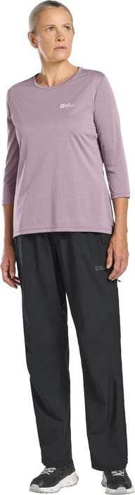 Jack Wolfskin Crosstrail Funktionsshirt 3/4 wild blossom (Damen)