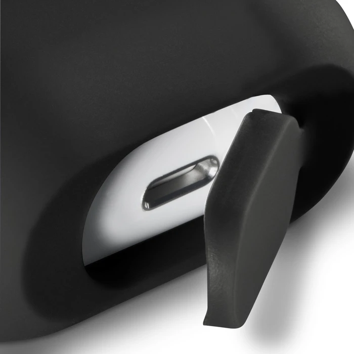 Hama Fantastic Feel Case für Apple AirPods 1/2 schwarz