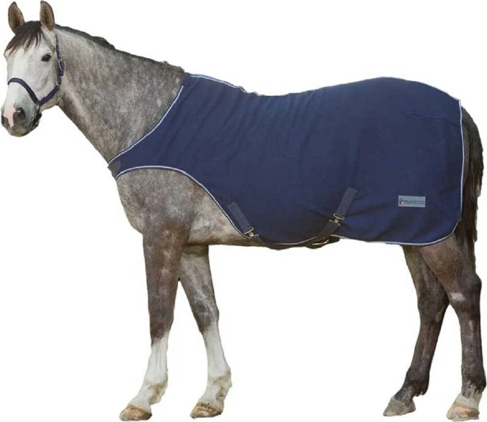 Waldhausen Economic Fleece-Führmaschinendeck, 1.25m, Nachtblau