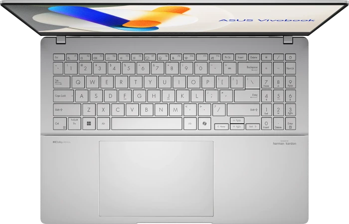 ASUS VivoBook S15 OLED M5506NA-MA006W, Cool Silver, Ryzen 5 7535HS, 16GB RAM, 1TB SSD, DE